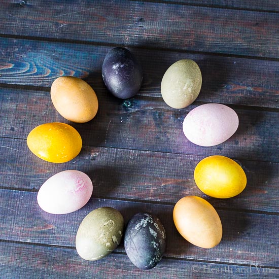 Natural Easter Egg Dye.