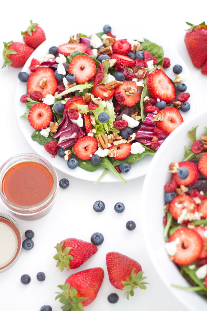 Berries Feta Salad Recipe by Recipe Runner