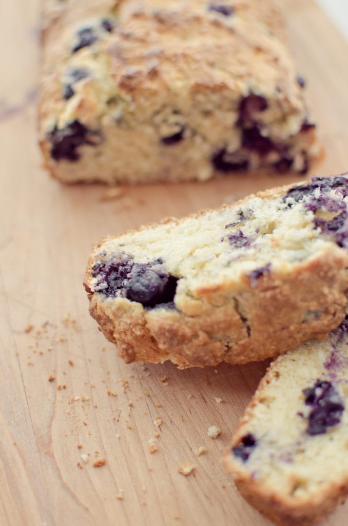 Blueberry Bread Recipe by A Grande Life