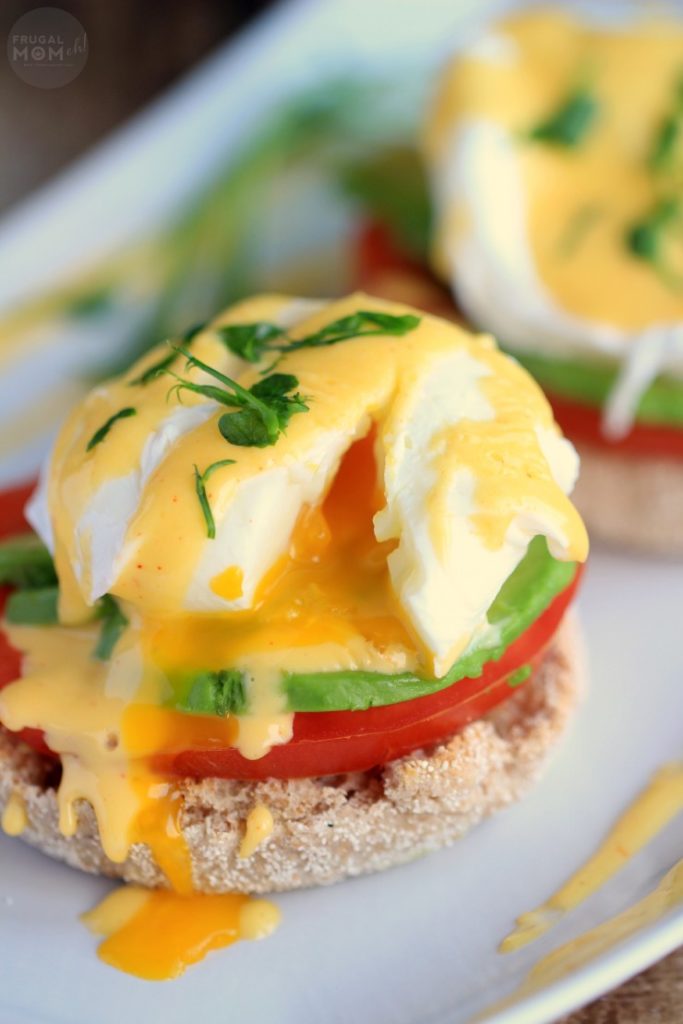 California Style Eggs Benedict Recipe by Frugal Mom Eh