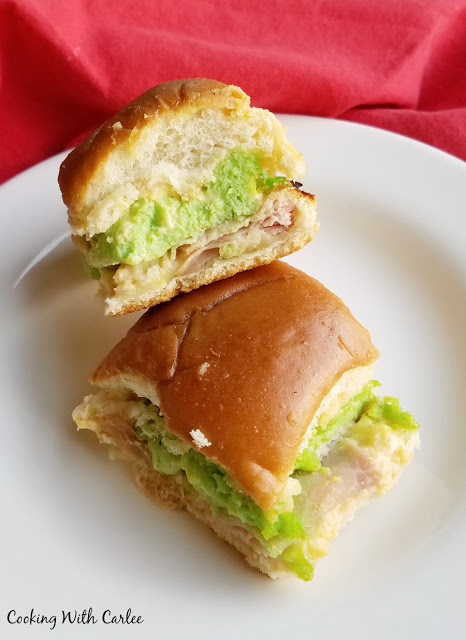 Green Eggs and Ham Sliders from Cooking With Carlee