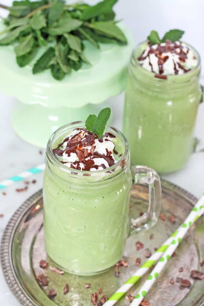 Healthy Shamrock Shake