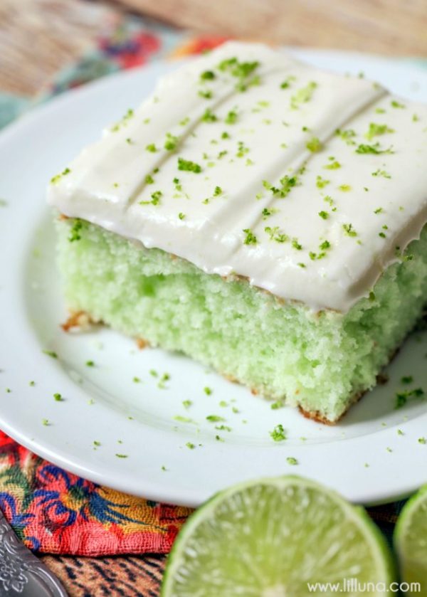 Lime Sheet Cake at Lil’ Luna