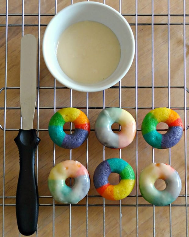 Rainbow Donuts