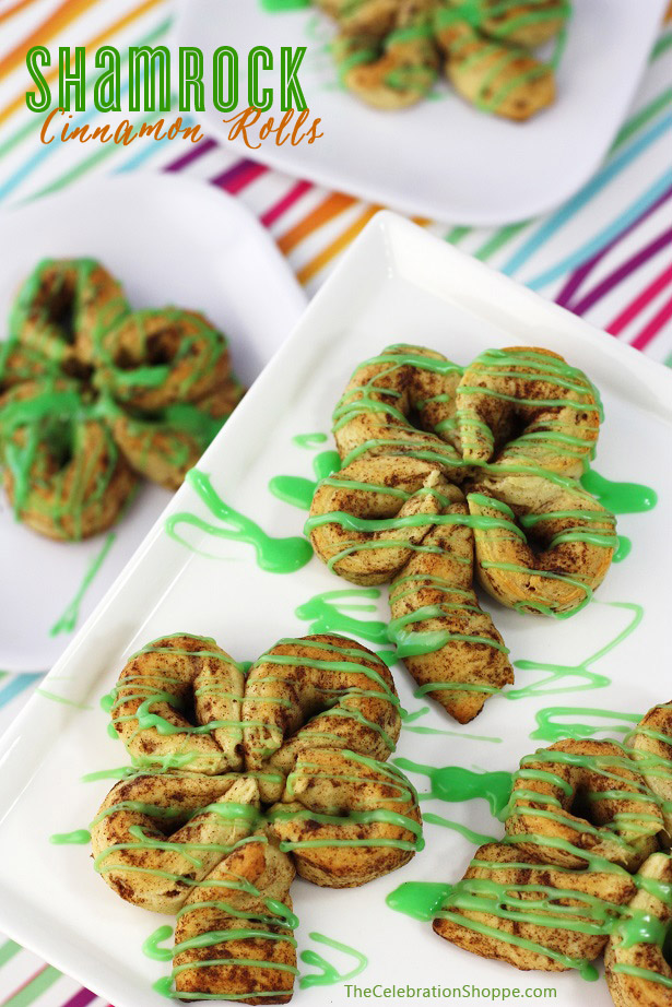 Shamrock Cinnamon Rolls