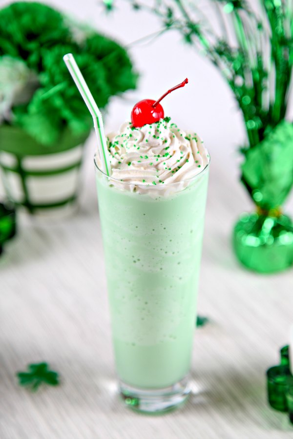 Shamrock Shake at Baking Beauty