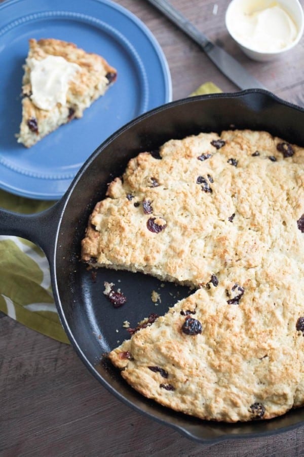 Skillet Maple Irish Soda Bread by Lemons for Lulu