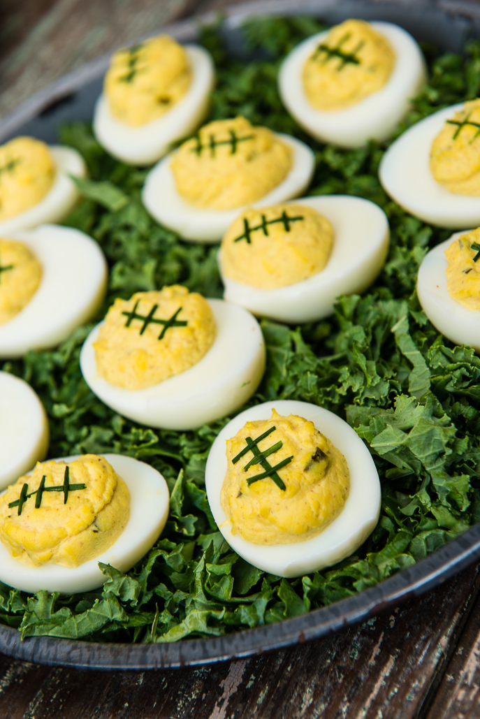 Football Deviled Eggs By Hamilton Beach