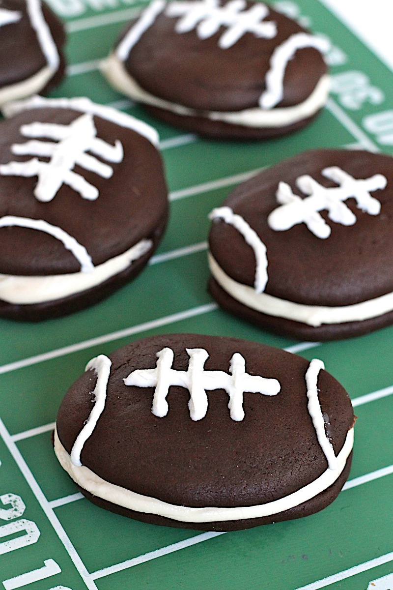 Football Whoopie Pies By The Baker Mama