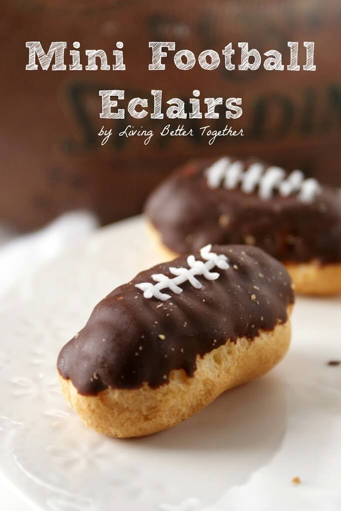 Mini Football Eclairs By Sugar and Soul