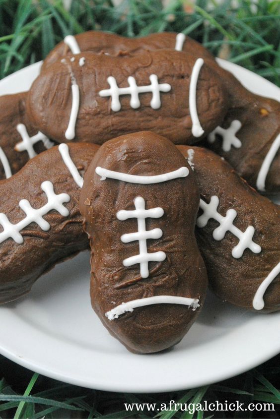 Nutter Butter Football Cookies By A Frugal Chick